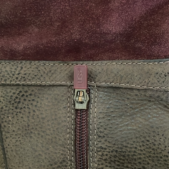 UGG Women’s size 10 snow boots (suede and leather) - Picture 3 of 12